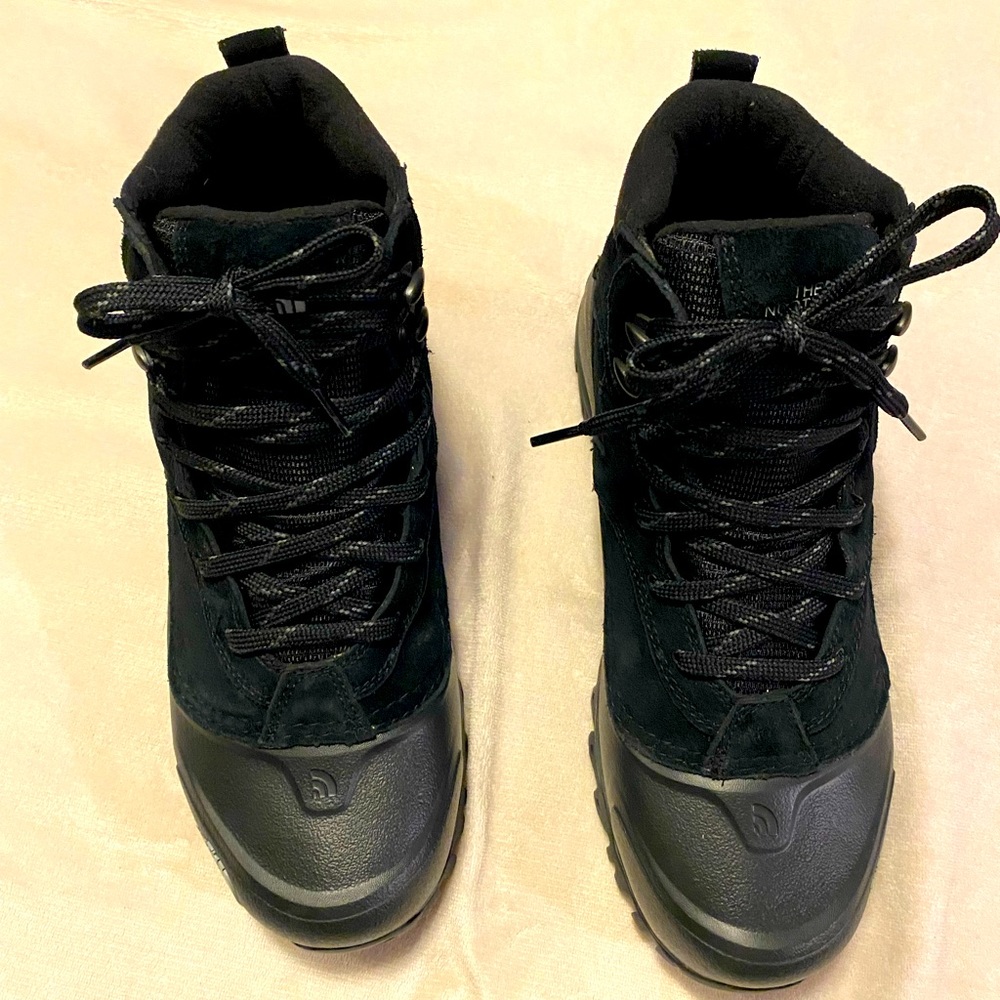 Northface Black Hiking Boots